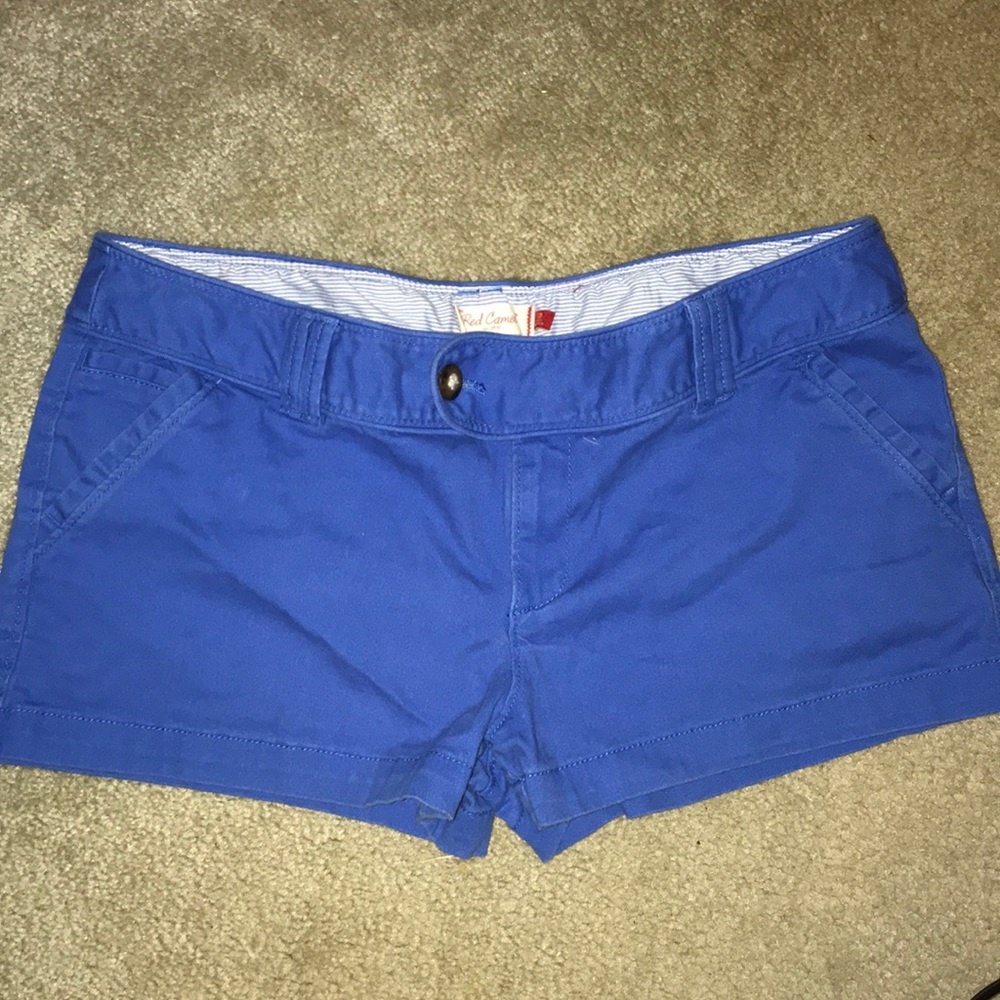 Blue shorts